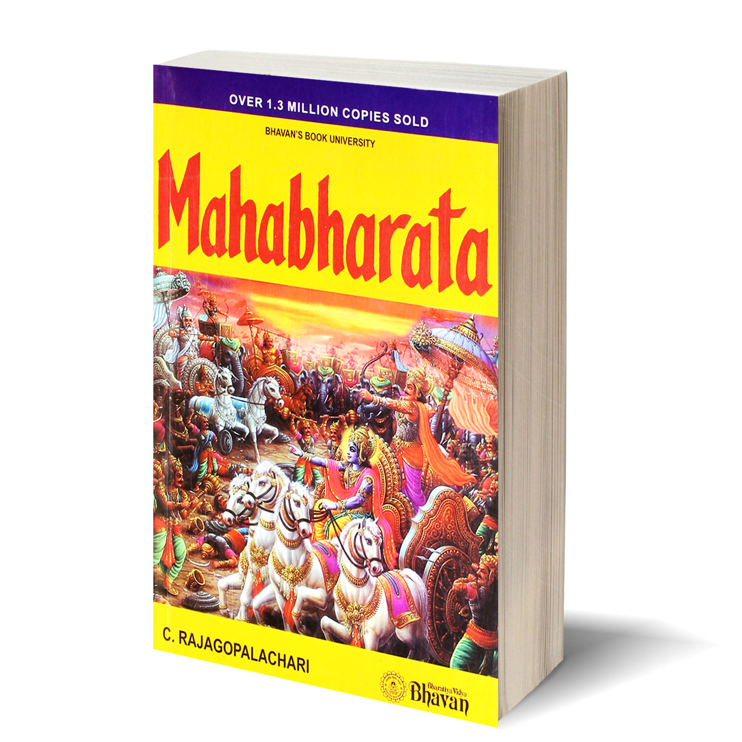 Cover Image of the Book The Mahabharata By Chakravarti Rajagopalachari