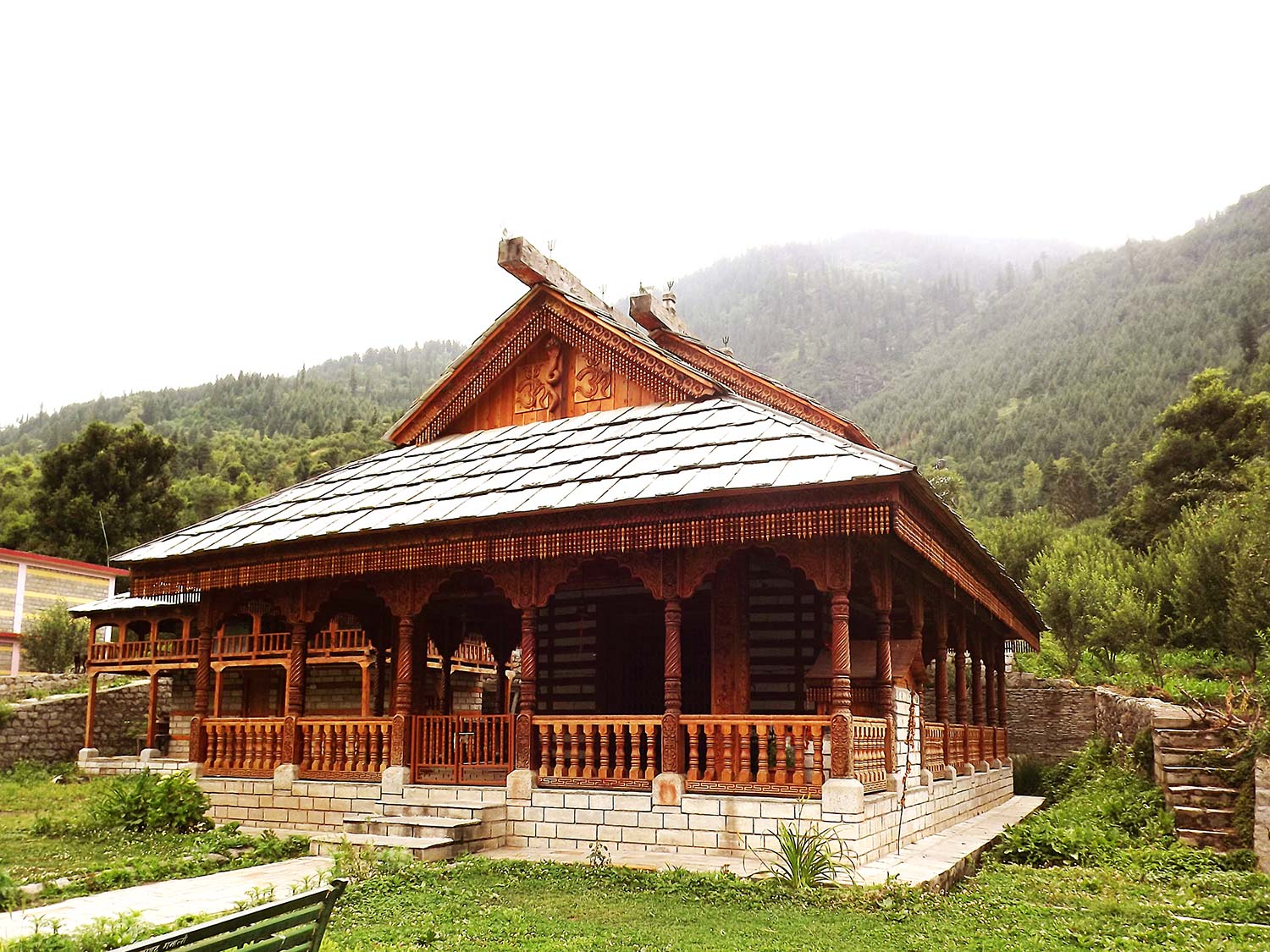 Temple of Kana Naga, Goshal, Himachal, India