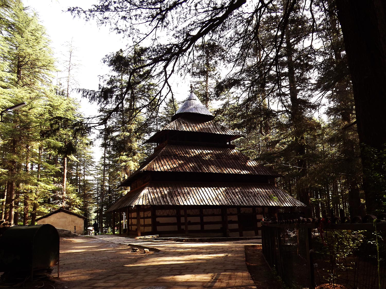 Himalayan temple of Hidimba, Manali, India