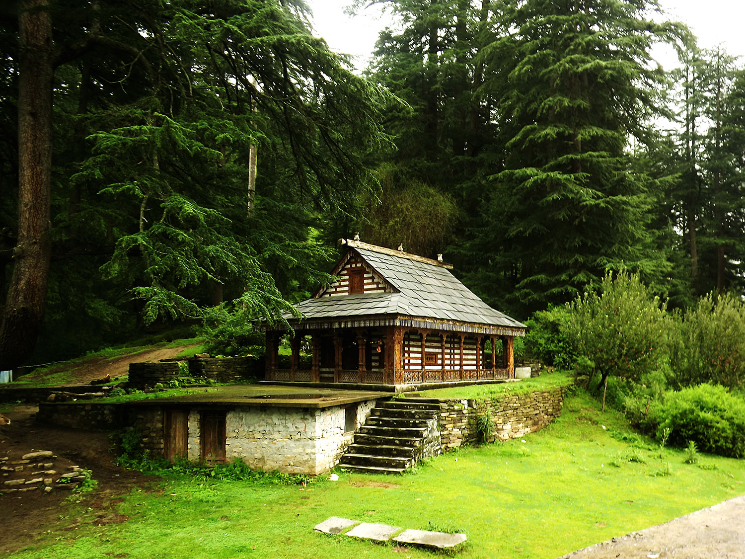 Temple of Shrigan Naga in Bhanara, Himachal, India