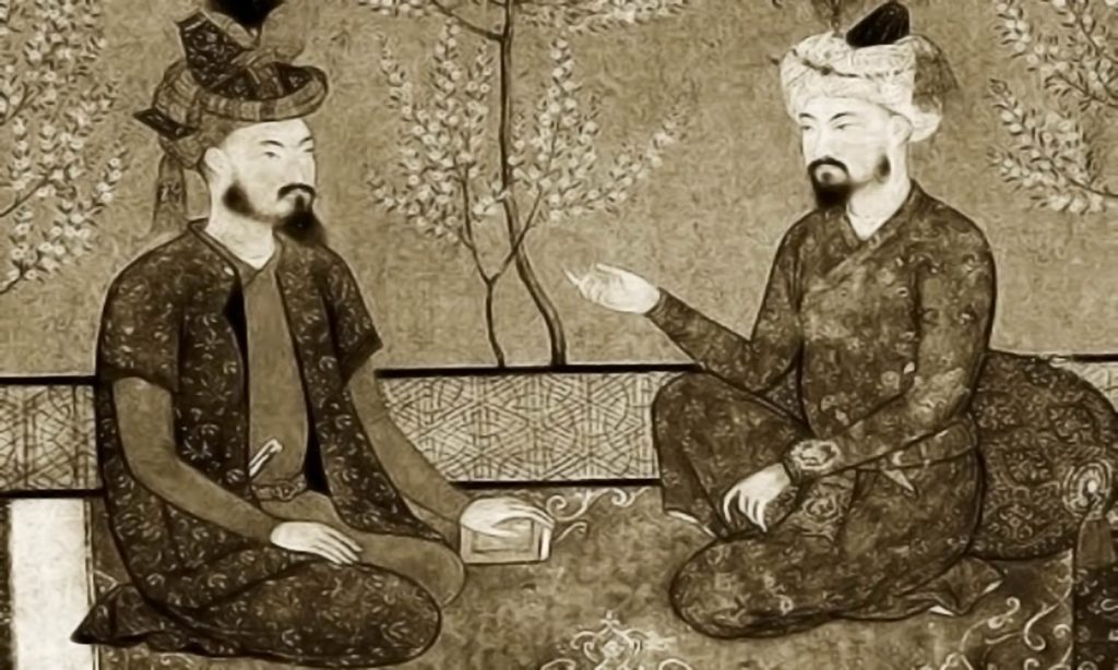 Painting, Babur and Humayun