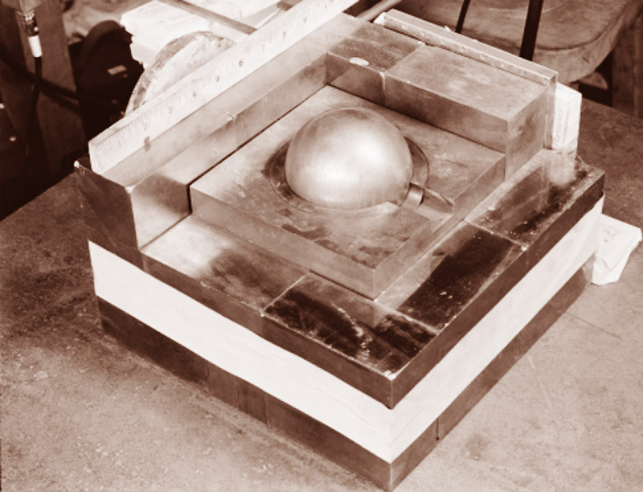 Photo of the Plutonium orb that killed Harry K. Daghlian