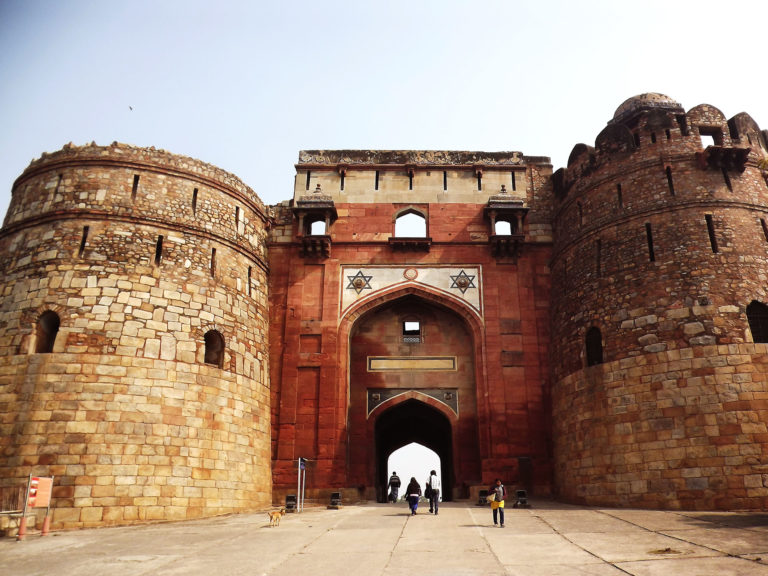 A Farbound.Net Photo showing one of the entrance to the citadel of Dinpanah in New Delhi.