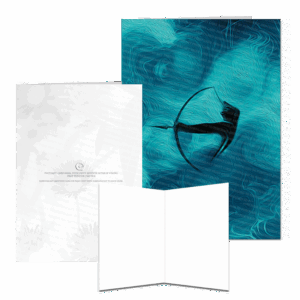 Farbound.Net Greetings Card: Showing a photoart representation of Lord Rama.